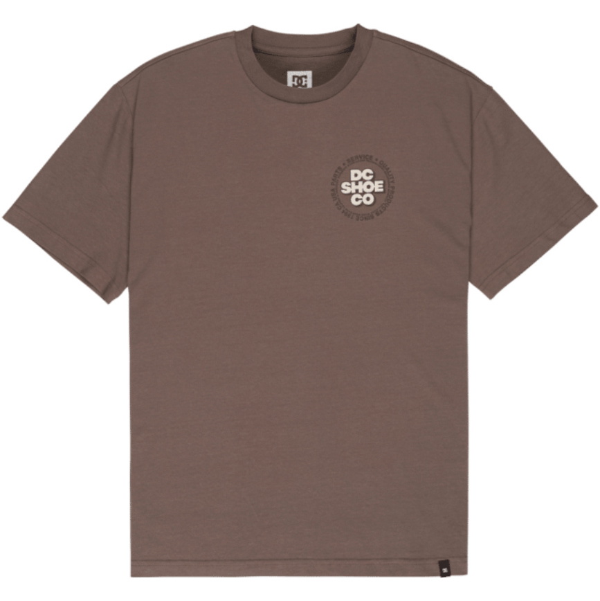2026 DC Shoes Mens Work Circle T-Shirt EDYZT04495 - Morel